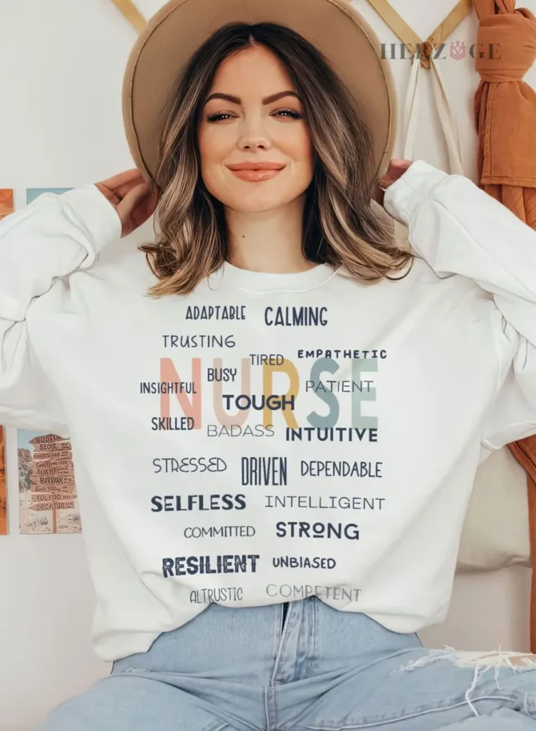 Nurse Sweatshirt Stay Warm Stay Strong