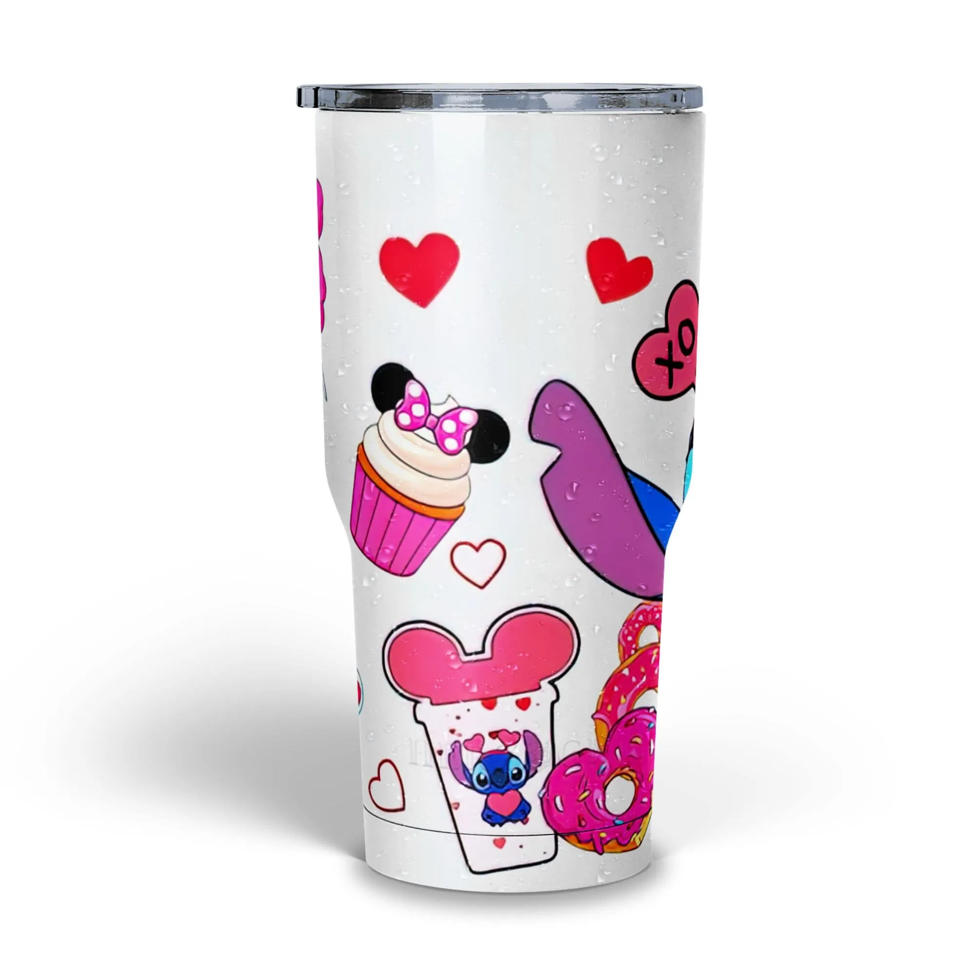 Valentine's Stitch Tumbler: Toast to Love with Our Adorable, Custom