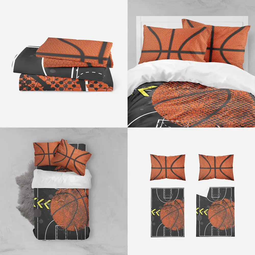 basketball bed | basketball bed set | basketball bedsheets| basketball bedding twin | basketball bedroom set