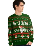 eevee christmas sweater | eevee ugly sweater | eevee ugly Christmas sweater
