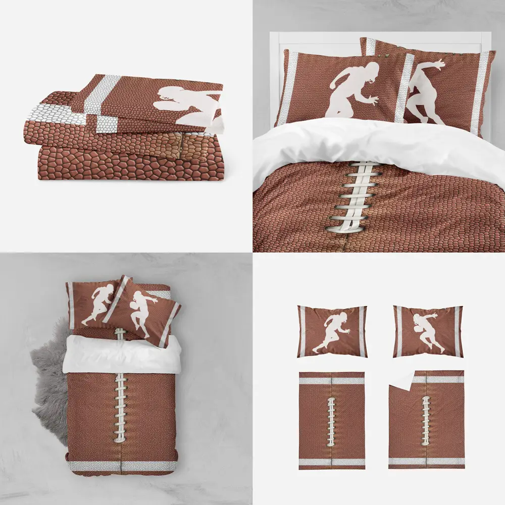 football bed covers | football comforter | football bed set