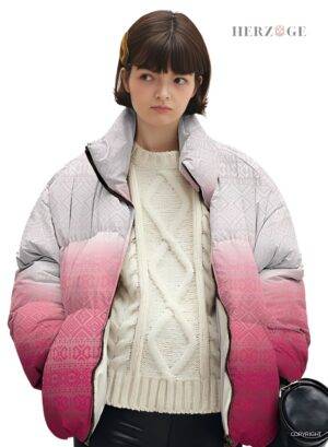 Aztec Puffer Jacket | Pink Aztec Jacket | pink aztec coat | aztec jacket pink | aztec jacket pink | pink and white aztec coat | pink and grey aztec jacket | aztec print ski jacket