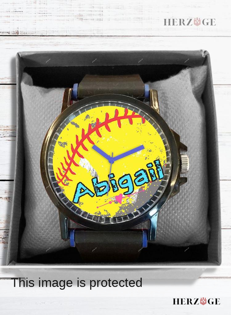 softball watch | softball watches | Personalized softball watch | customized softball watch