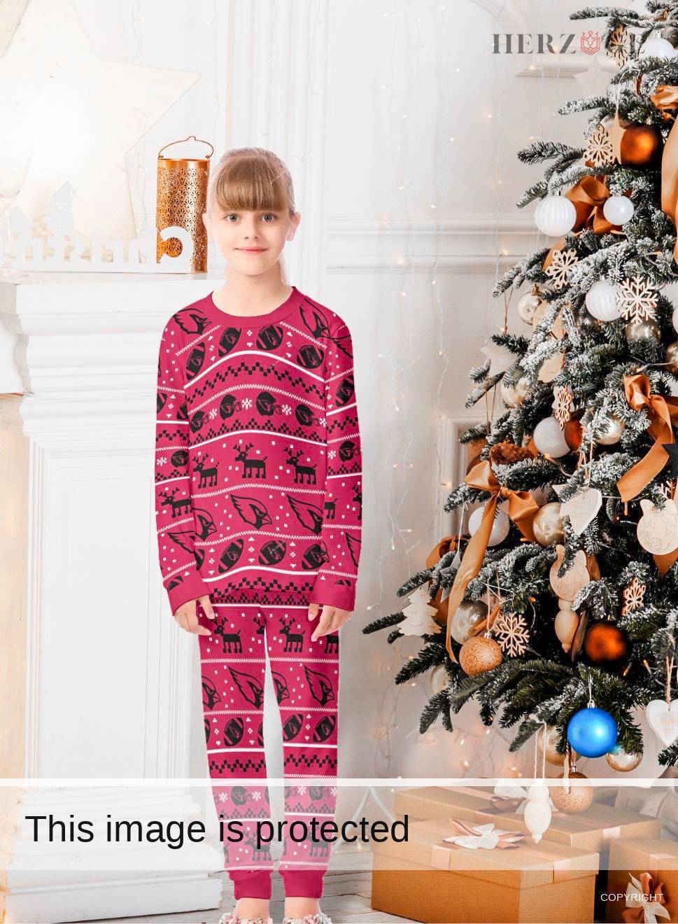 Cardinal Christmas Pajamas for Family