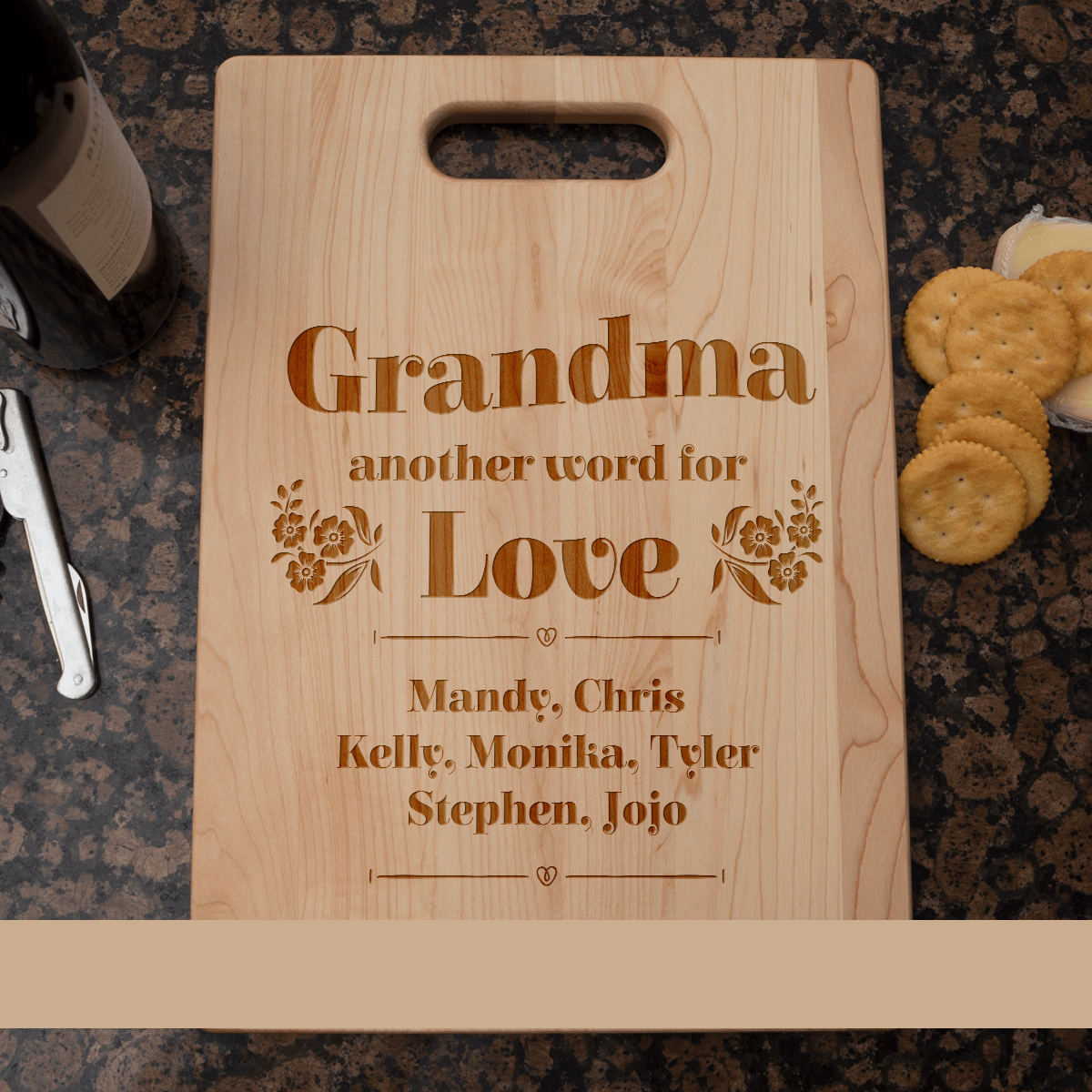 Another Word For Love Cutting Board