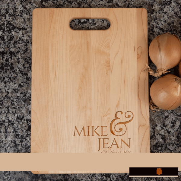 anniversary cutting board | wedding cutting board