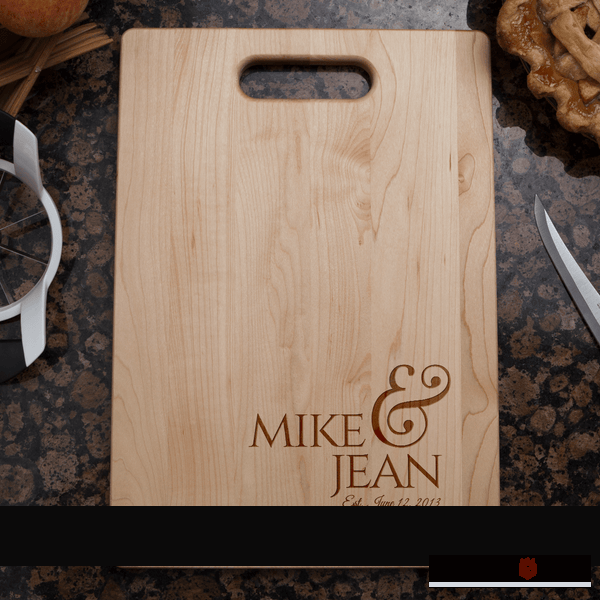 anniversary cutting board | wedding cutting board