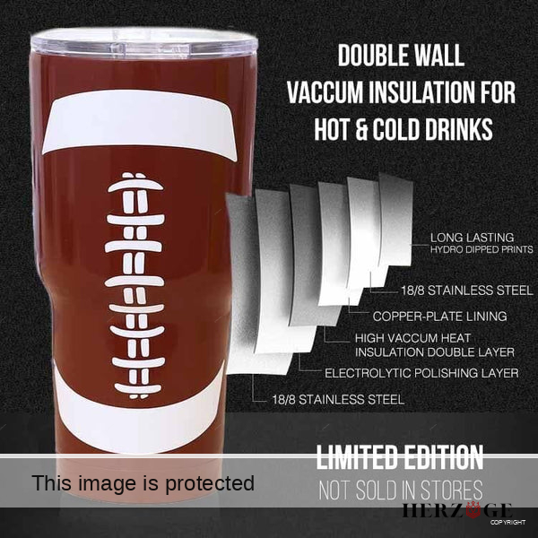 Football Tumblers | Football Water Bottles